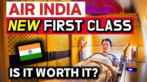 9 Hours in Air India NEW First Class .
